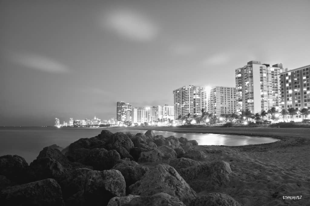 Daily Photo-South Beach At Midnight