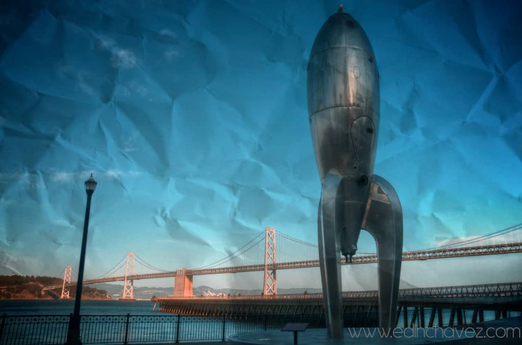 Shot of the Day-Raygun Gothic Rocketship