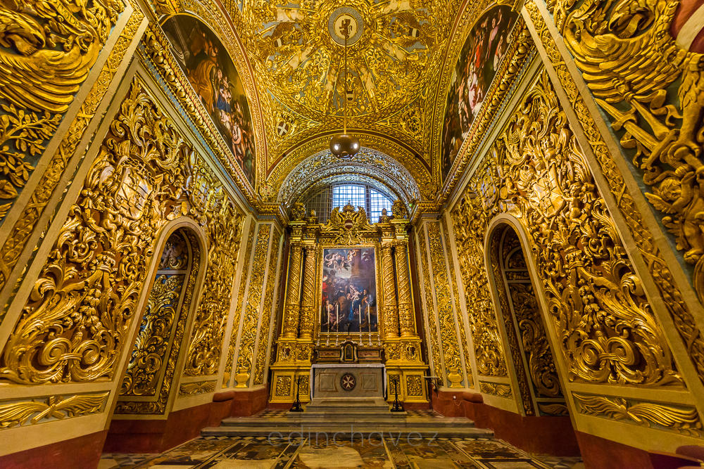 Church made out of pure gold 