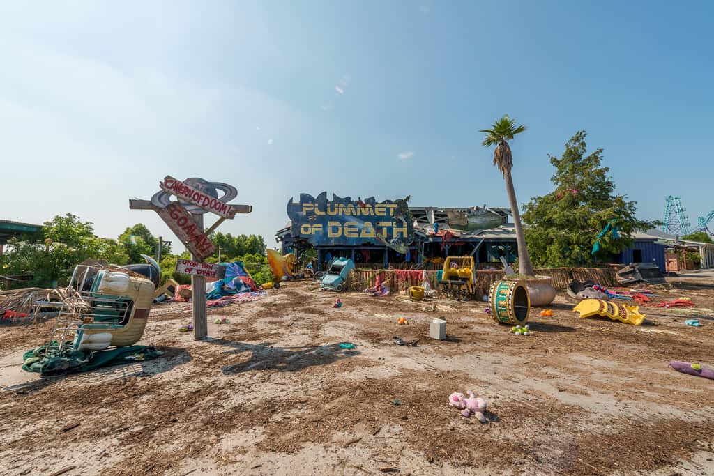 Abandoned Six Flags New Orleans-41