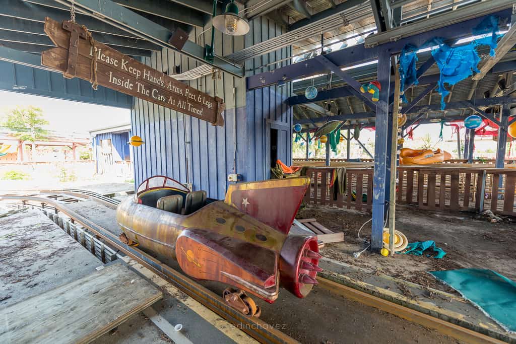 Abandoned Six Flags New Orleans-47