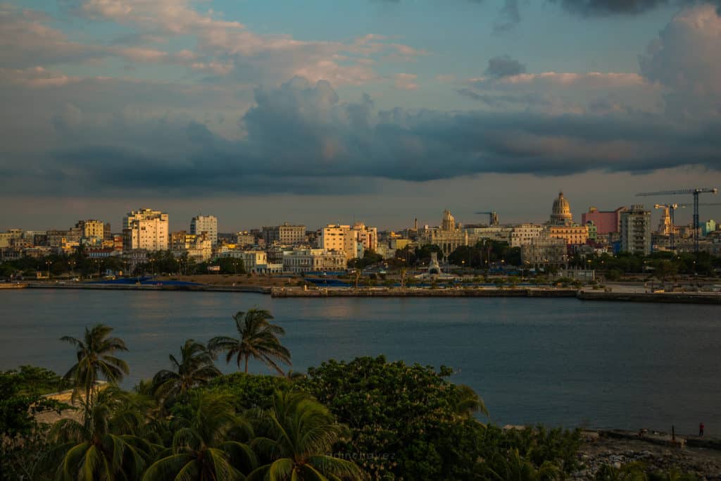 Sunset in Cuba