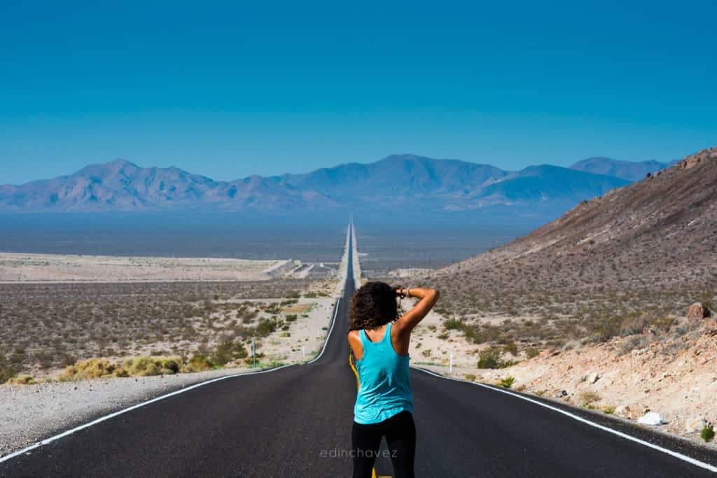 Rhyolite Ghost town Long Road