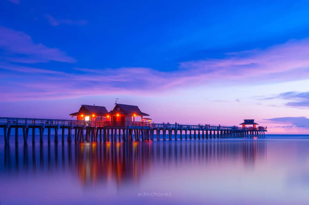 Sunset in Naples Florida