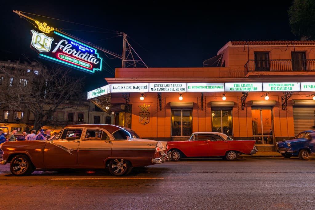 La Floridita Top 10 places to photograph in Cuba Hemingways Bar
