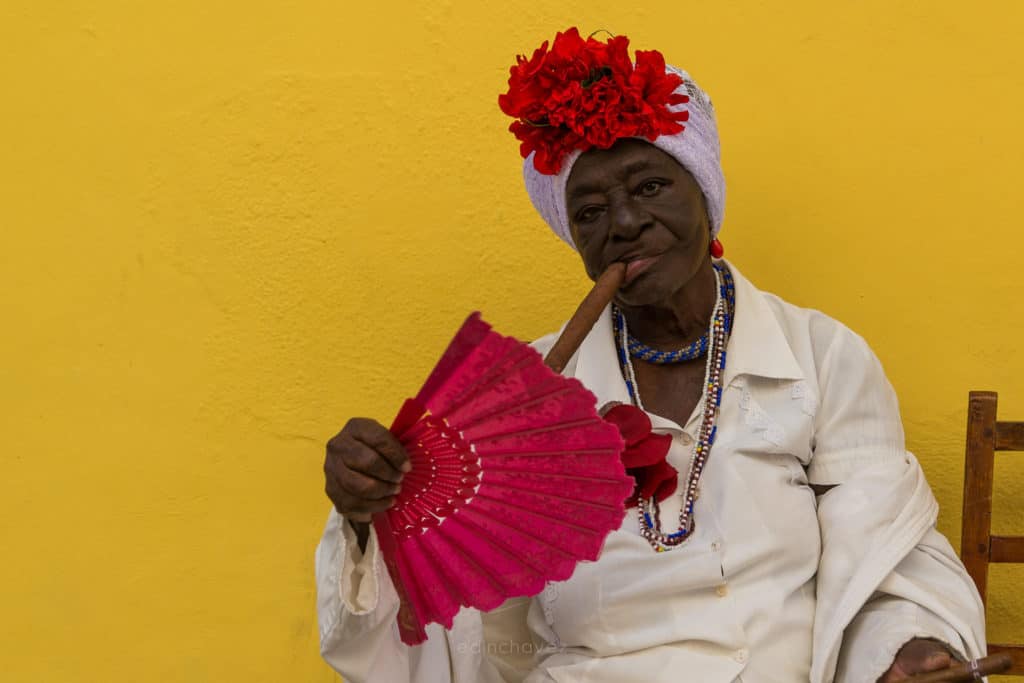 The most Photographed face in Havana