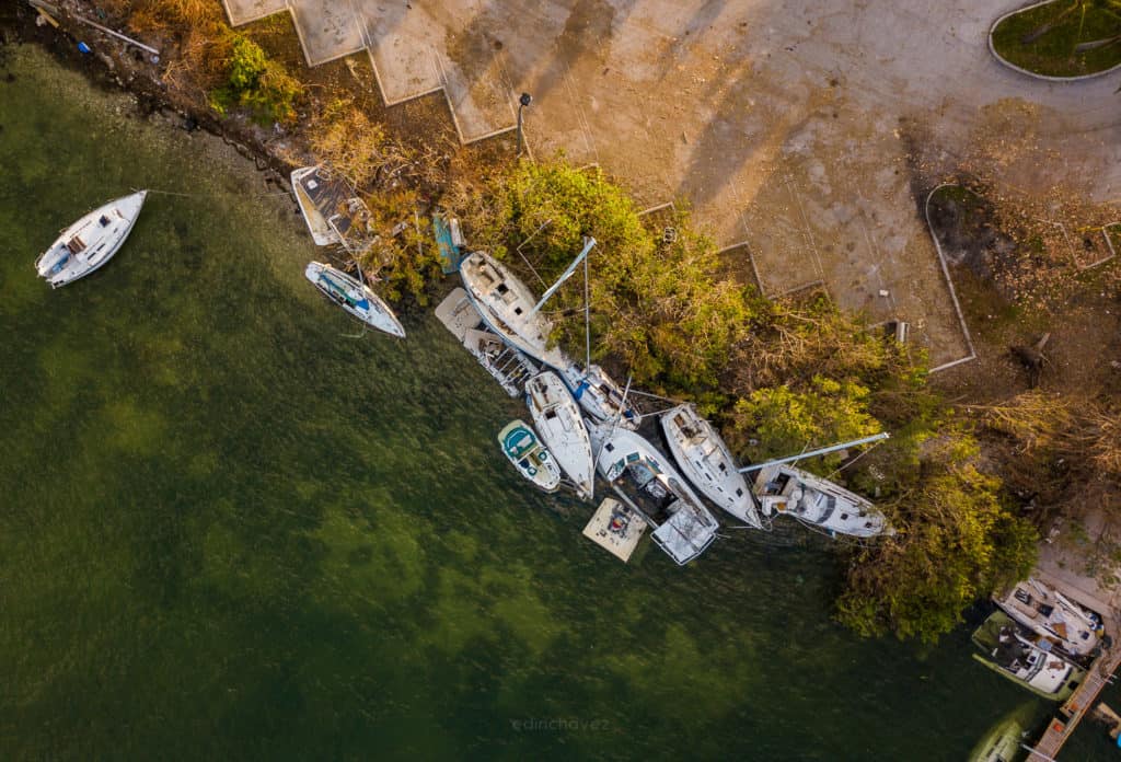 Miami Boats After Hurricane Irma