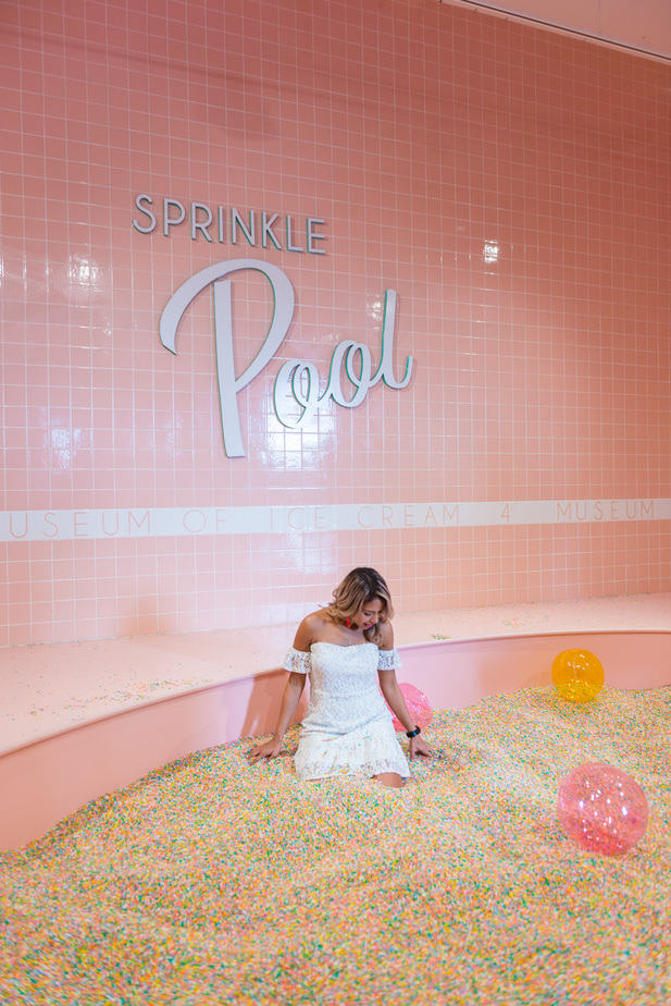 Sprinkle pool museum of ice cream