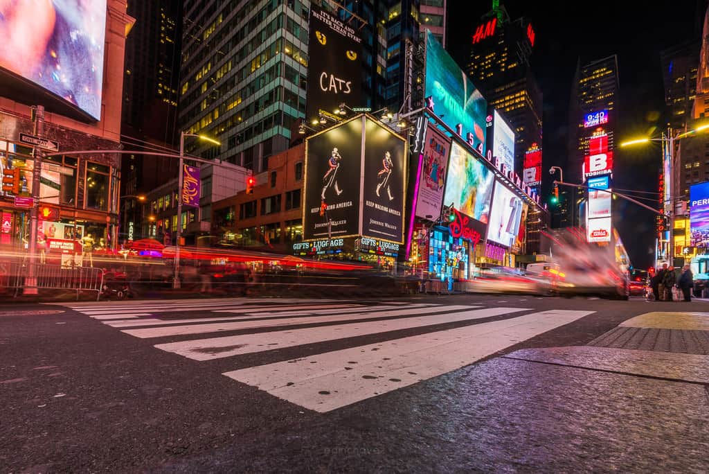 Best places to photography in NYC Times Square