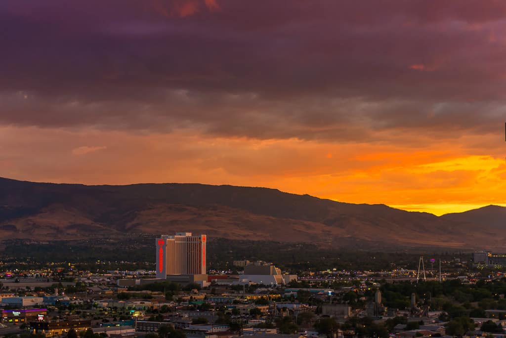 best places to watch the sunset reno nevada