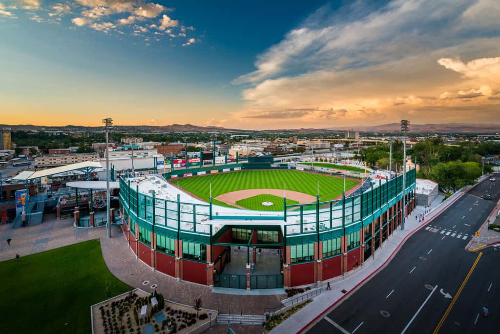 best places to photograph in reno nevada baseball stadium