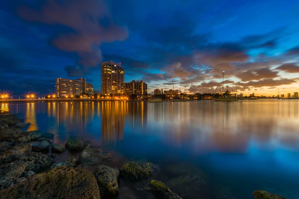 Sunset Maurice Gibbs Park Miami Beach best photography spots Miami
