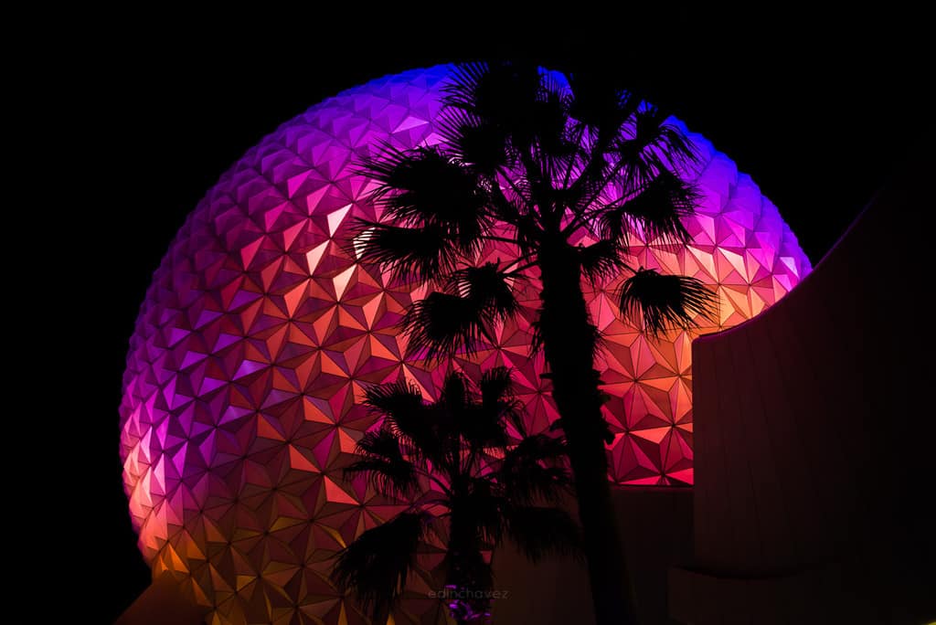 Best Photography Spots In Orlando Florida Epcot Sphere
