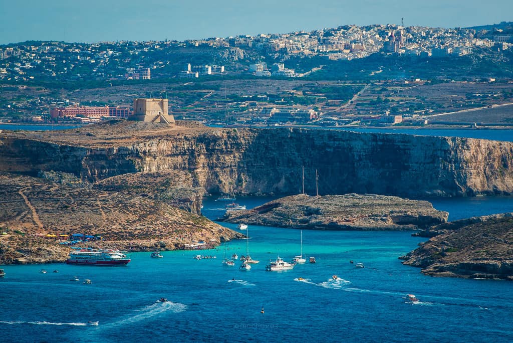Comino Island Blue Lagoon Malta