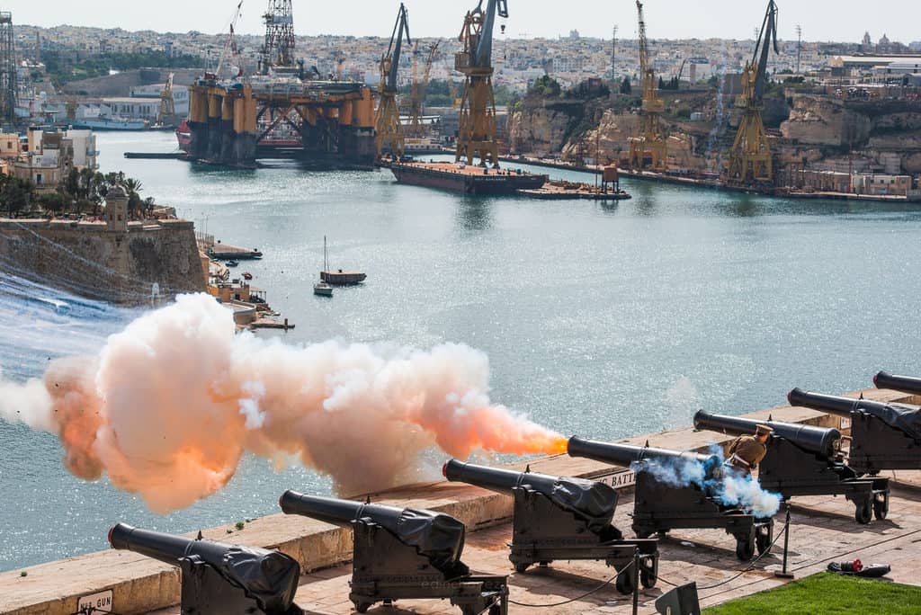 Saluting Battery Valletta Best Photos