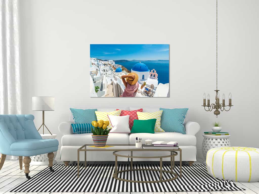 Photos of Santorini for home and office ready to hang. Picutres of santorini fine art photography