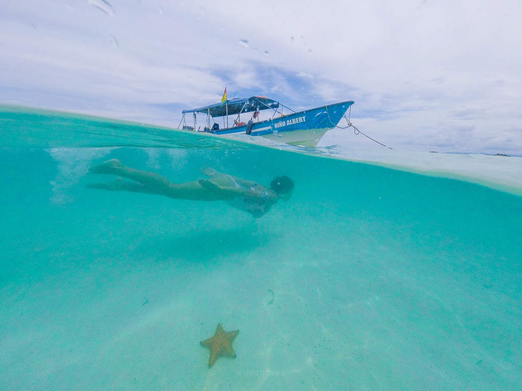 Best places to photograph in San blas panama, Swimming with the stars