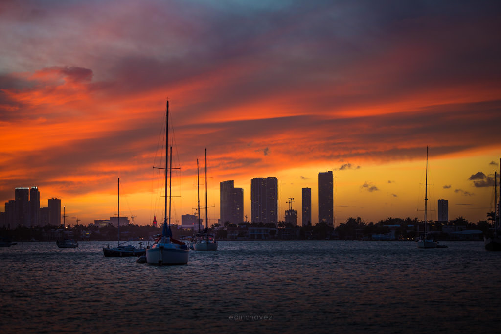 Miami photography tour Biscayne Bay