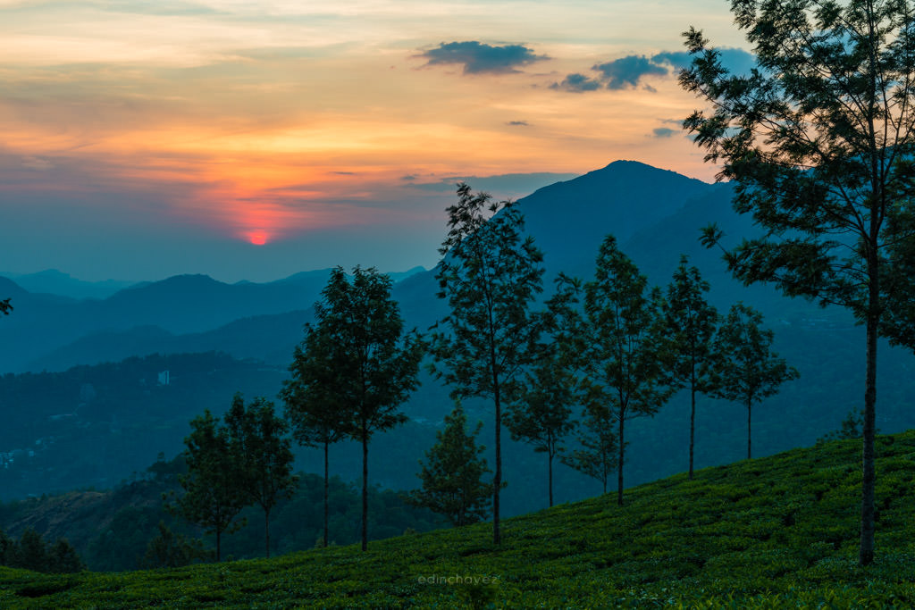 Wayanad sunset best places to photograph in kerala