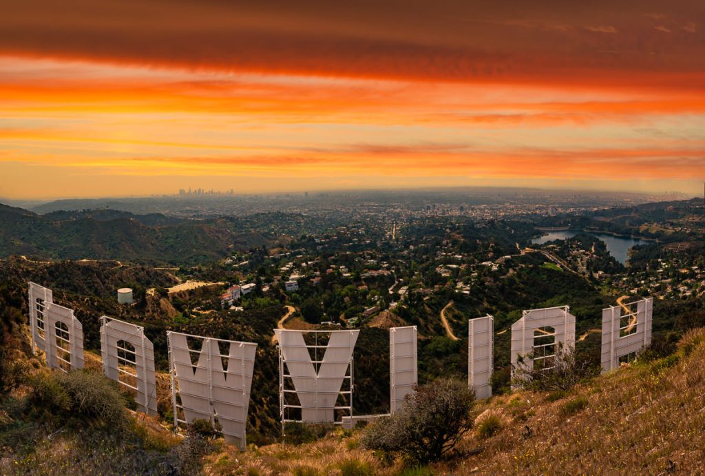 The Iconic Hollywood Sign