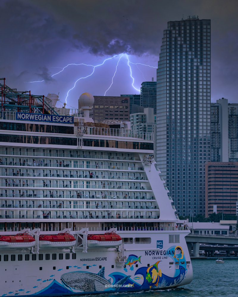 Miami Thunder, thunderstorm in Miami