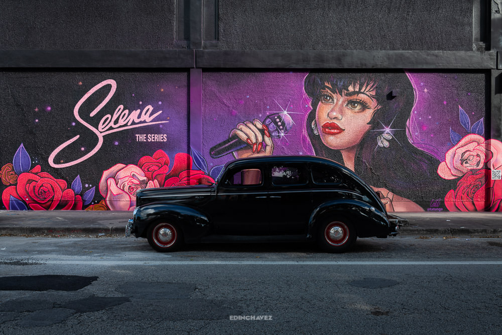 Selena The Series Mural at Wynwood