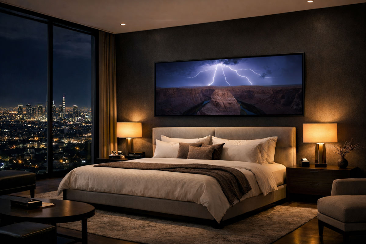 FINE ART COLLECTION — Fine Art Photography by Edin Chavez in a Luxury Residence