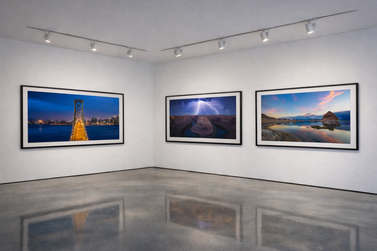 LANDSCAPE COLLECTION — Fine Art Photography by Edin Chavez in a Contemporary Living