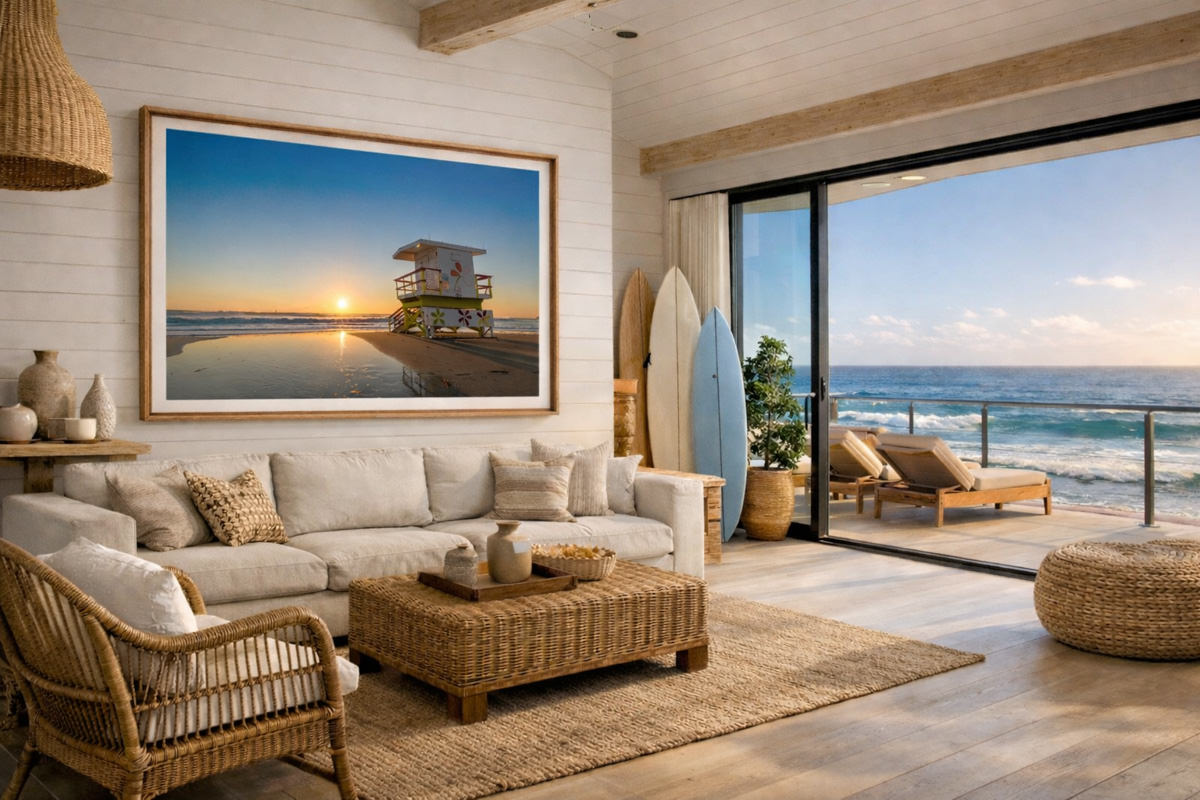 STATEMENT PIECE — Fine Art Photography by Edin Chavez in a Penthouse