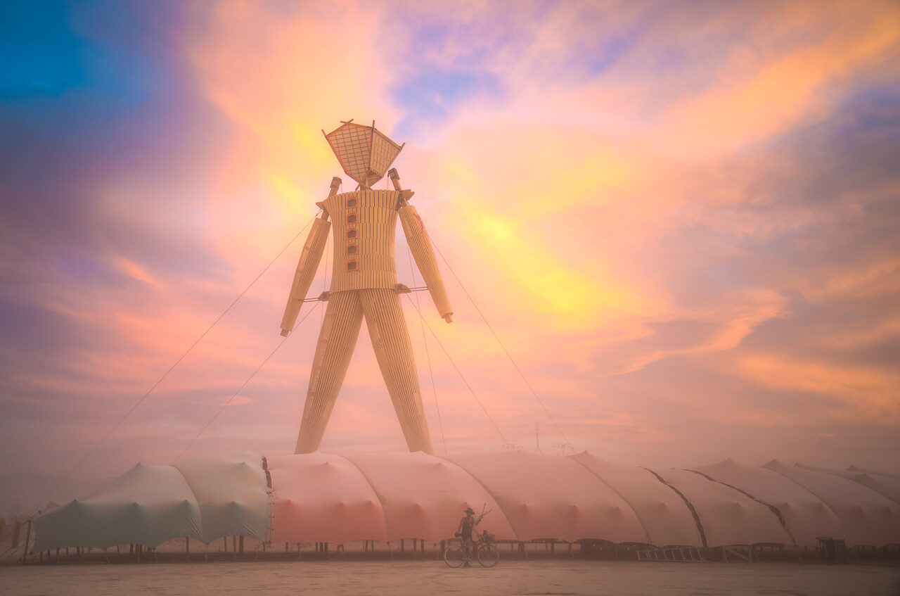 Burning Man fine art photography print by Edin Chavez