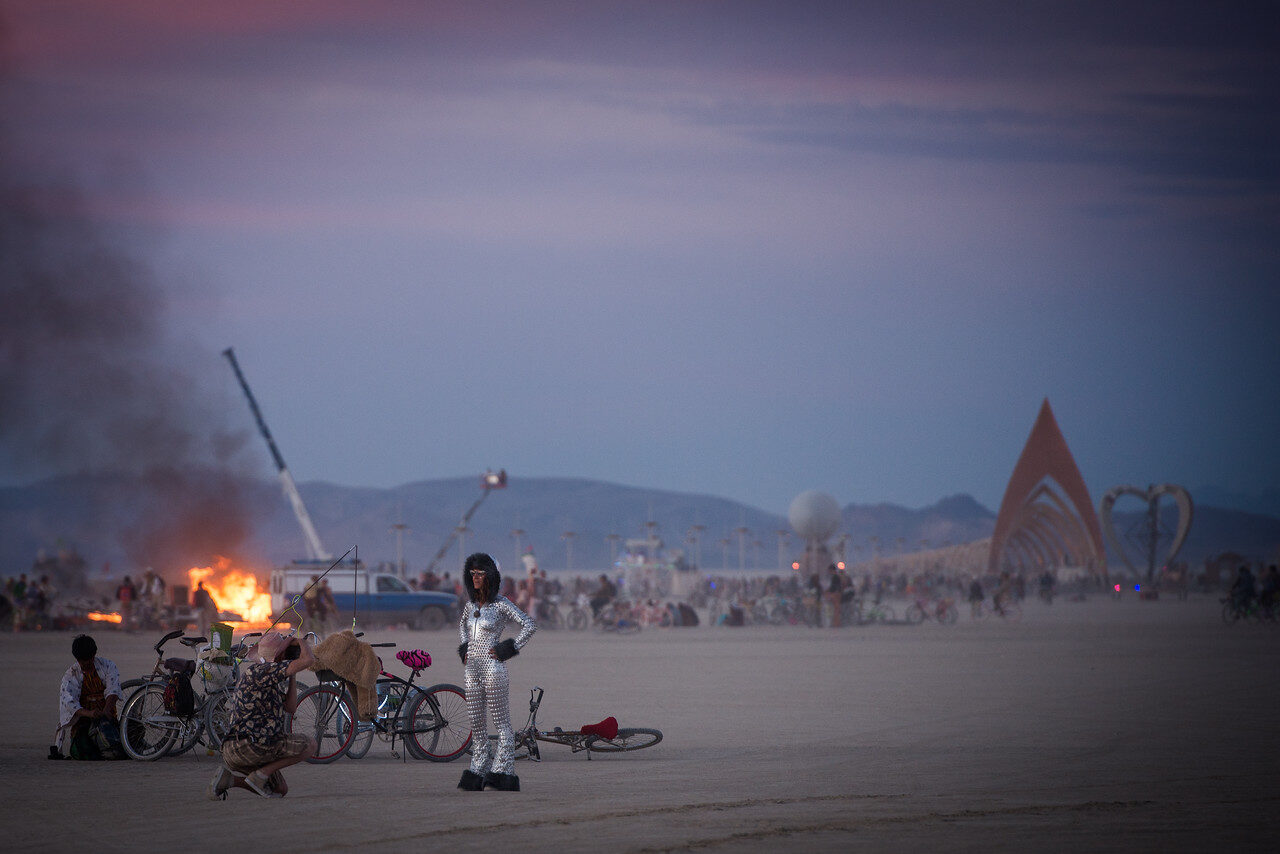 Black Rock City, Nevada Fine Art Wall Art — Burning Man by Edin Chavez