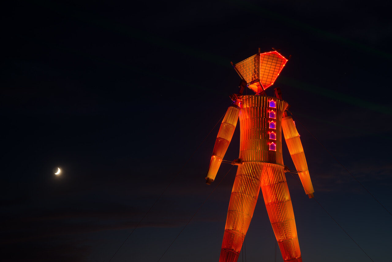 Burning Man fine art photography print by Edin Chavez