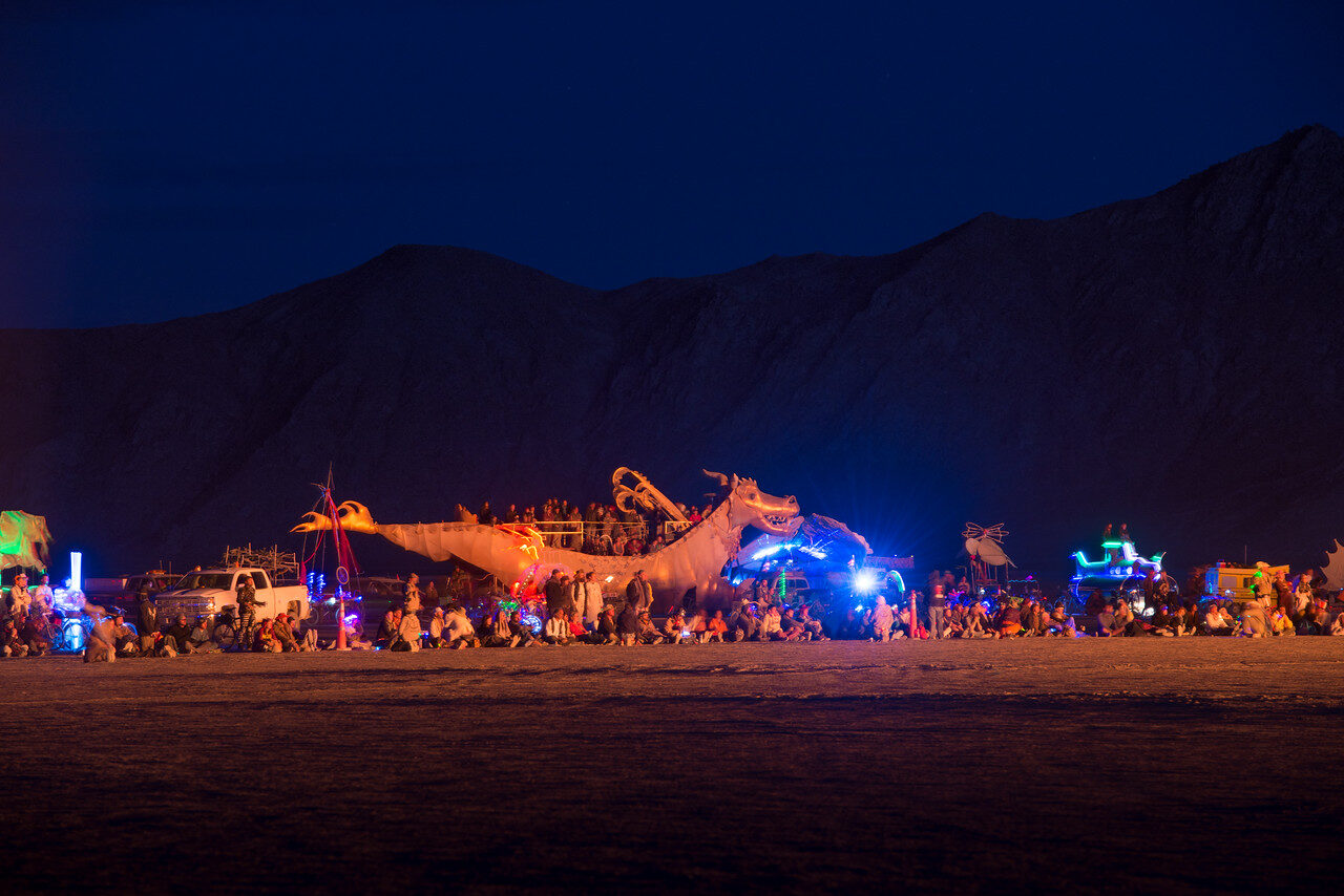 Burning Man fine art photography print by Edin Chavez