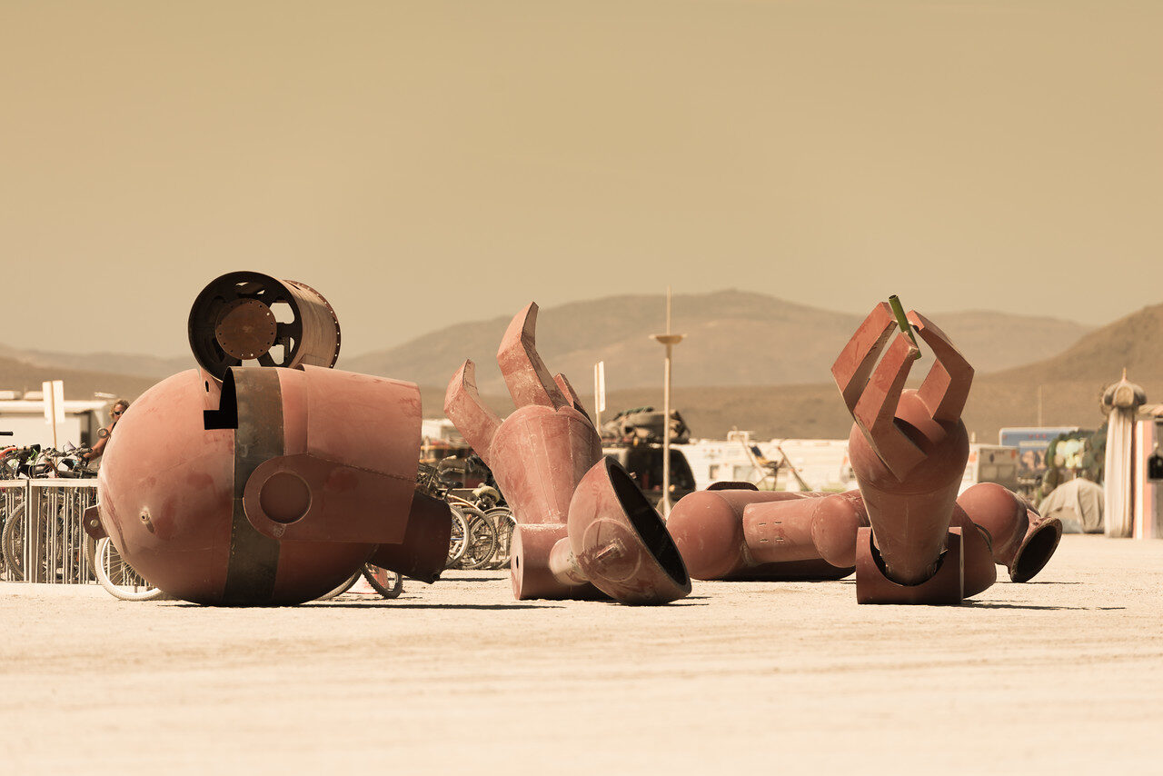 Burning Man fine art photography print by Edin Chavez