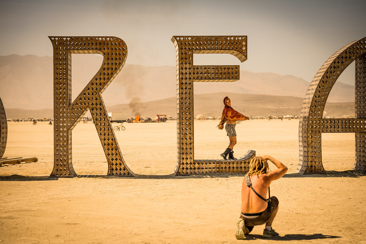 Burning Man Fine Art Photography — Black Rock City, Nevada Print #84