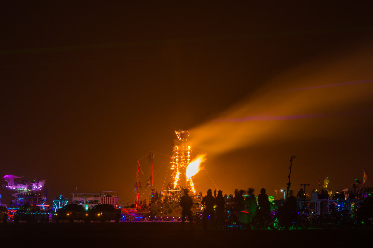 Burning Man fine art photography print by Edin Chavez