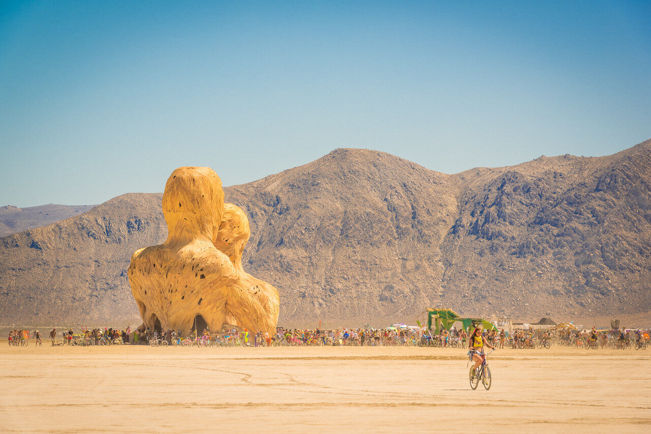 Burning Man fine art photography print by Edin Chavez