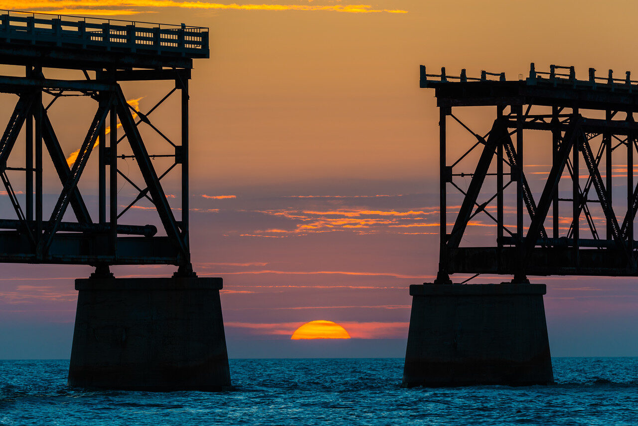 Florida Keys — Broken Bridge 2 — Fine Art Photography by Edin Chavez