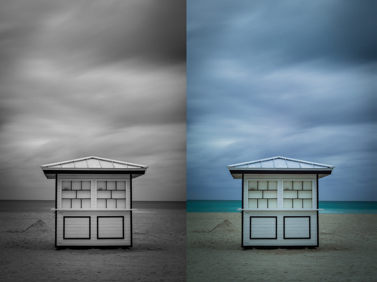 Miami Beach Huts — Miami Beach Huts  6 of 9  — Fine Art Photography by Edin Chavez