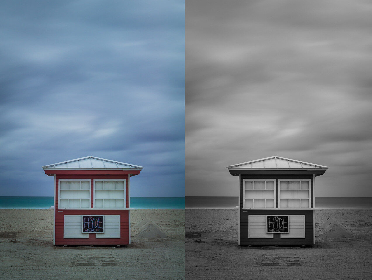 Miami Beach Huts — Fine Art Photography by Edin Chavez | Print 3
