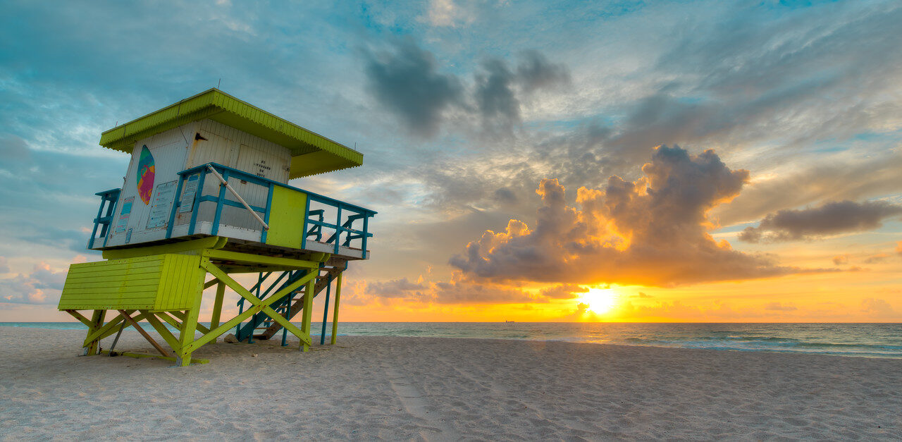 Miami Beach Life Guard Towers — Fine Art Photography by Edin Chavez | Print 3