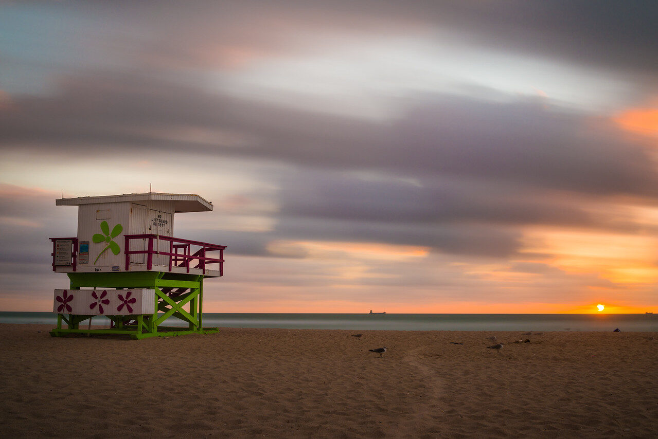 Miami Beach Sunrise — Fine Art Photography by Edin Chavez | Print 1