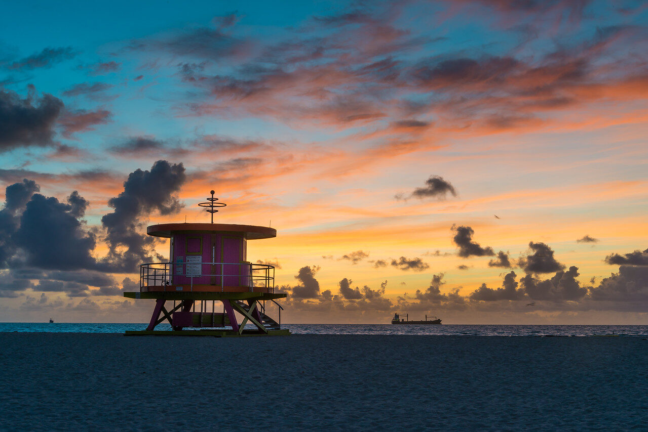 Miami Beach Sunrise — Fine Art Photography by Edin Chavez | Print 7