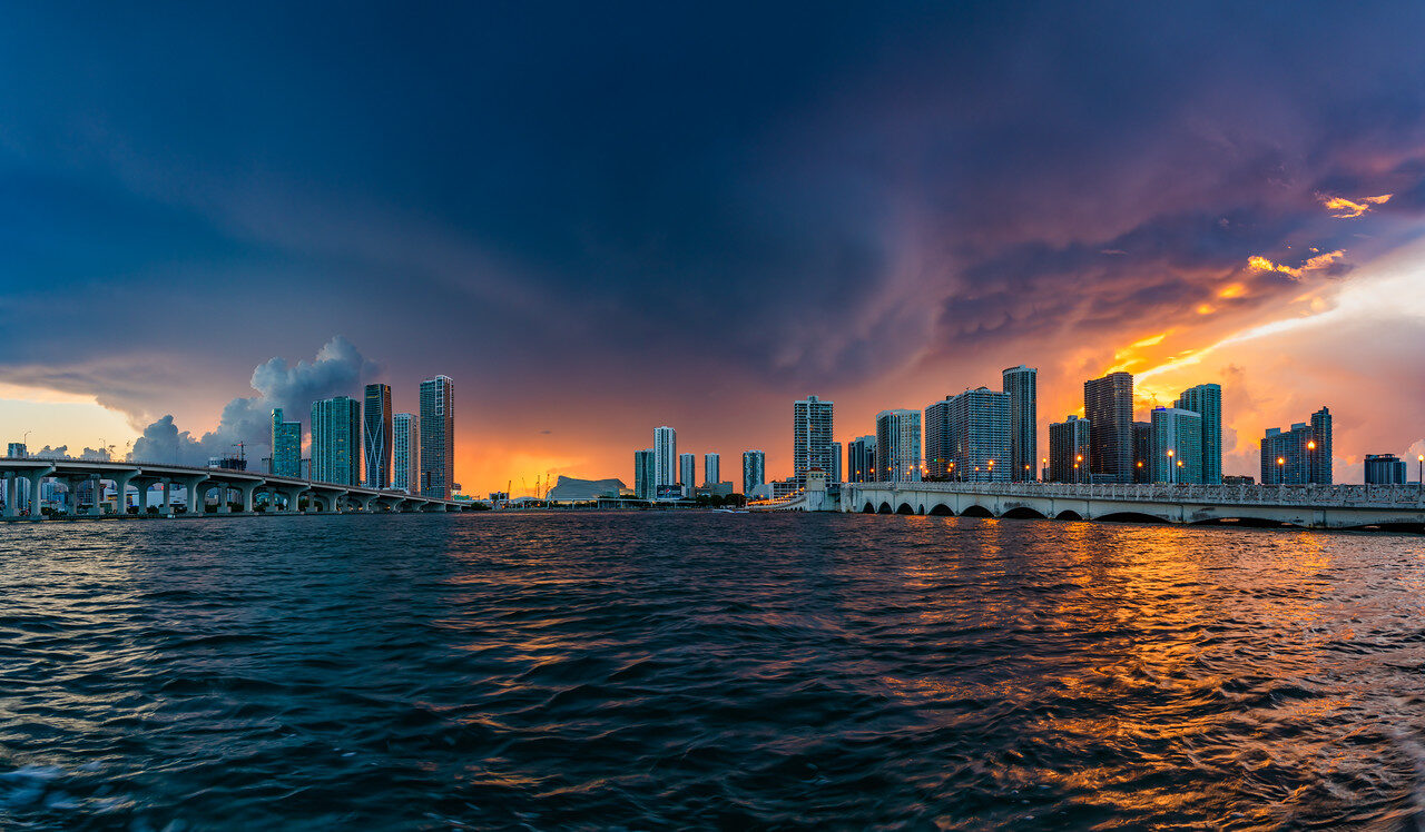 Panoramas — Miami McArthur Pano — Fine Art Photography by Edin Chavez